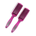 9rows Plastic Vent Hair Styling Brush